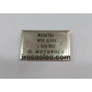 MC6870A MPU Clock 1.000 MHZ Motorola