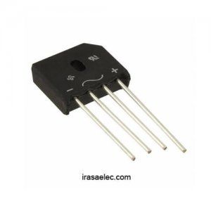 پل دیود شانه ای 2 آمپر KBP210G