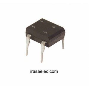 پل دیود مربعی 1آمپر DB107