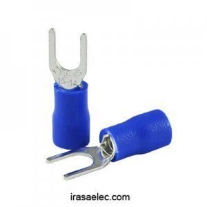 وایرشو دوشاخ SV2.5-4S بسته 100 تایی