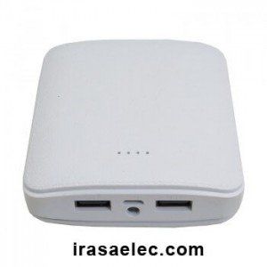 پاور بانک 5 ولت دو خروجی USB چهار باطری