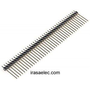 پین هدر 1X40 نری 2.54mm بلند
