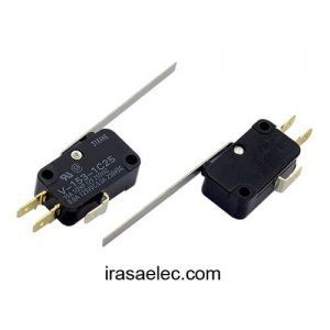 میکروسوئیچ اهرم دار V-153-1C25