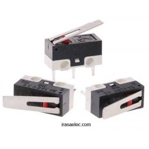 میکروسوئیچ اهرم دار کوچک 125V 1A