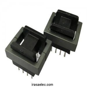 فریت EE25x25 با قرقره 8 پین خوابیده