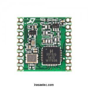 ماژول وایرلس RFM69HC فرکانس433MHZ