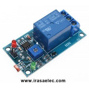 ماژول LDR با خروجی رله 5 ولت