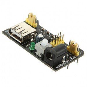 ماژول تغذیه برد بورد MB102 5V , 3.3V