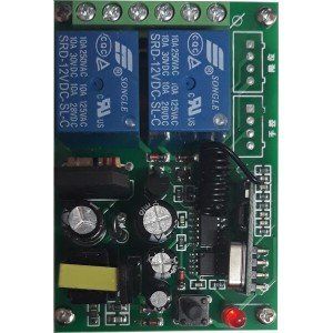 ریموت کنترل 2 کانال رادیویی 220 ولت 433MHZ