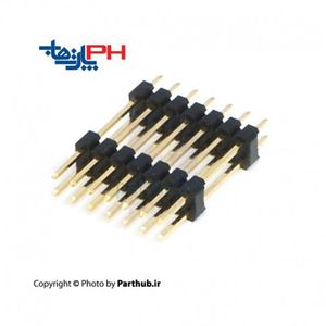 پین هدر نر 2x40 صاف بلند 2mm