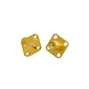 SMA Female 4Hole Panel Mount Connector