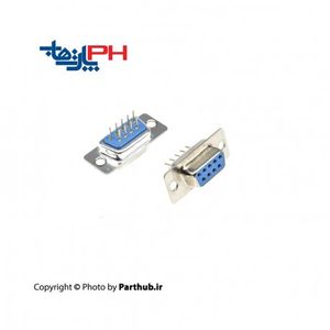D-Sub رو بردی صاف (Vertical ) 9 پین ماده