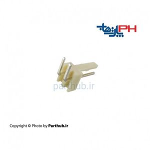مخابراتی (2510) نر 2 پین 2.54mm نود درجه (RA)