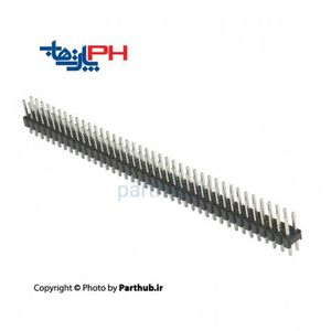 پین هدر نری 2x40 صاف 2.54mm