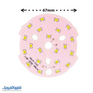 ال ای دی 8 وات 18-24 ولت آفتابی 67mm