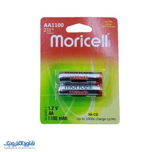 باتری قلمی شارژی AA1100 موریسل moricell