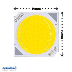 ال ای دی مهتابی 30وات 90-96ولت COB مدل 1919