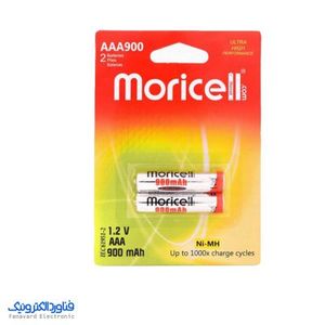 باتری نیم قلمی شارژی AAA900 موریسل