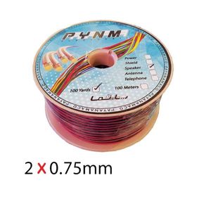 سیم دوبل 2 رشته 0.75×2