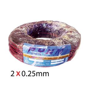 سیم دوبل 2 رشته 0.25×2 متری