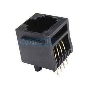 سوکت RJ45 روبردی 8P8C صاف