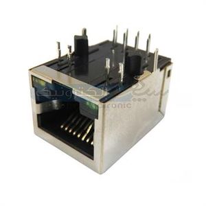 سوکت RJ45 روبردی فیلتردار HR911105A