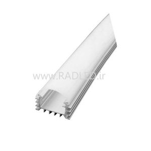 روکش ریل مات نیم گرد تک لاین