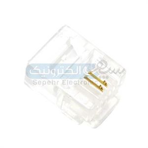 سرسوکت تلفن نری 6P2C RJ11