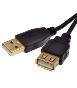 کابل 3 متری افزایش طول USB گلد Gold