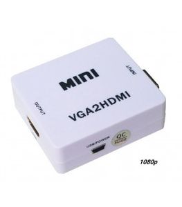 مبدل VGA به HDMI با ورودی صدا MINI