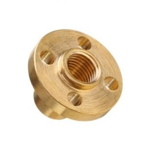 مهره لید اسکرو T8 قطر 8 میلیمتر گام 4 میلیمتر