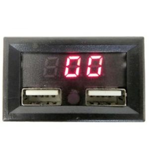ماژول چند منظوره نمایشگر و میزان شارژ باتری با خروجی 5 ولت USB