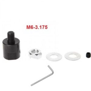 قطعه واسط نصب فرز اره ای روی موتور شفت 3.175 میلیمتر