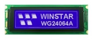 نمایشگر گرافیکی Winstar  آبی 64*240 مدل WG24064...