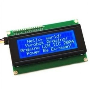 نمایشگر کاراکتری 4x20 آبی با رابط I2C