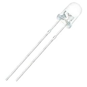 ال ای دی شفاف 5mm آفتابی بسته 10 عددی