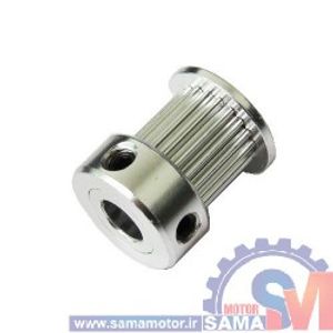 پولی 20 دندانه سری GT2 شفت 8 و عرض 10میلیمتر