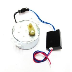 موتور سنکرون گیربکس دار 12 ولت دارای مبدل 1/240 RPM