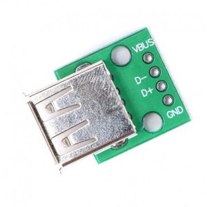 برد تبدیل usb-a مادگی