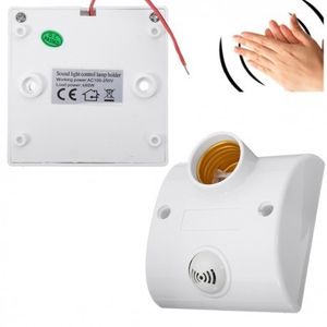 ماژول سرپیچ لامپ سنسوردار با حسگر صوتی و نوری