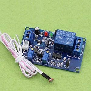 ماژول رله 12 ولت یک کاناله دارای سنسور نور...