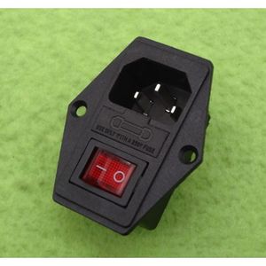 سوکت AC مادگی فیوزدار و جاپیچدار