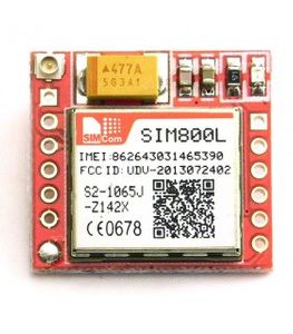ماژول سیم کارت راه انداز SIM800L میکروفن، اسپیکر GSM