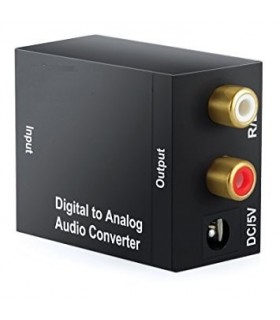 مبدل صدای دیجیتال اپتیکال به آنالوگ AUX RCA