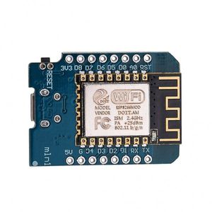 برد wemos D1 mini بر پایه ESP8266 با 4 مگابایت حافظه فلش FTDI 230iri