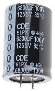 6800MF 100V خازن الکترولیت