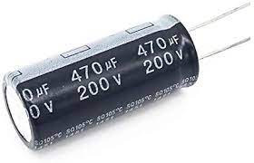 470MF 200V خازن الکترولیت
