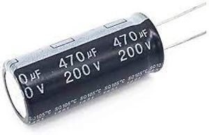 470MF 200V خازن الکترولیت