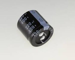 220MF 400V خازن الکترولیت