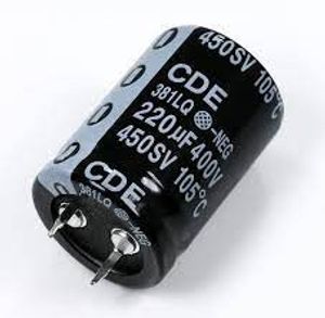 220MF 450V خازن الکترولیت